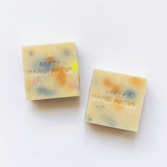 Seife "Astrid" (Konfetti + Orange) – Bild 4
